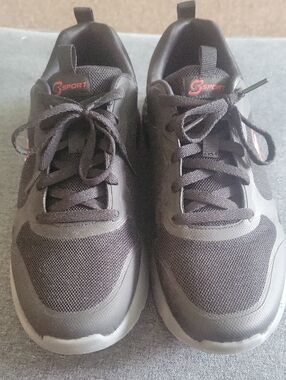 Skecher Sport Black Athletic Sneakers